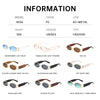 Retro Oval Frame Sunglasses HTO Apparel