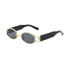 Retro Oval Frame Sunglasses HTO Apparel