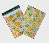 Pineapple Poly Mailers Size 10x13 Colorful Shipping Bags