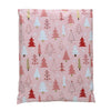 Pink Christmas Tree Poly Mailers Size 10x13 Shipping Bags