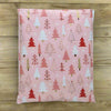 Pink Christmas Tree Poly Mailers Size 14x17 Shipping Bags
