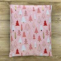 Pink Christmas Tree Poly Mailers Size 14x17 Shipping Bags
