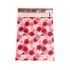 Pink Hibiscus Flower Poly Mailers Size 10x13 Colorful Shipping Bags