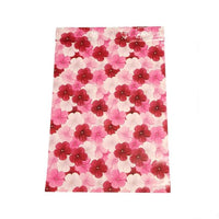 Pink Hibiscus Flower Poly Mailers Size 10x13 Colorful Shipping Bags