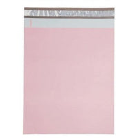 Pink Light Pastel Poly Mailers Size 14.5x19 Colorful Shipping Bags