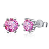 1-2 Carat D Color Moissanite Stud Earrings 925 Sterling Silver Wedding