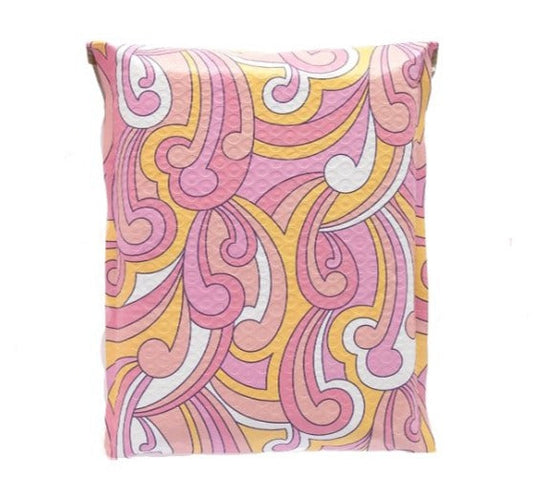 Pink Spring Fling Bubble Mailers Size 8.5x12 Padded Shipping Bags