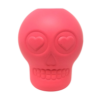Sugar Skull Dog Chew Toy & Treat Dispenser - USA Made | SodaPup