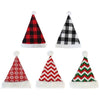 Plush Knitted Christmas Hat