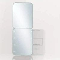 Pocket Mirror, 1X/3X Magnification LED Compact Travel Makeup Mirror