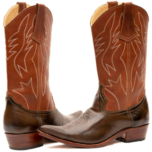 Pointed Cowgirl Boots – Handmade Leather Western Boots for Women