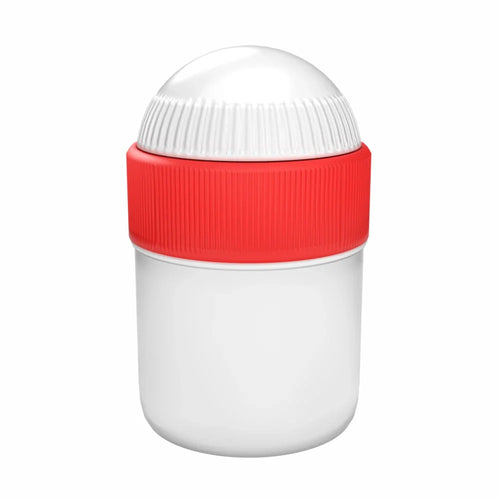 SAMIX Mixing/Dispensing Jars, 15 mL, White with Red Lid (10-Pack)