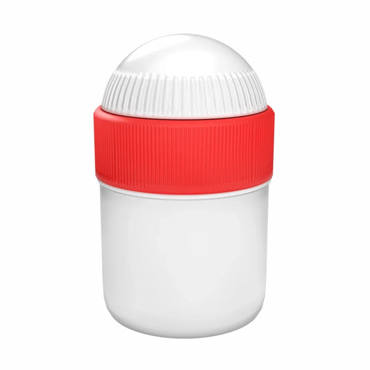 SAMIX Mixing/Dispensing Jars, 15 mL, White with Red Lid (10-Pack)
