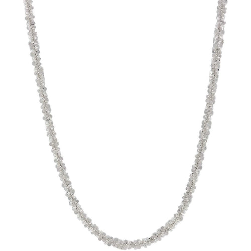 Pori Jewelers 925 Sterling Silver 2MM Twisted ROC Chain Necklace