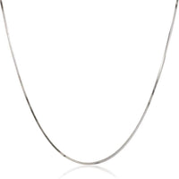 Pori Jewelers .925 Sterling Silver .7MM Magic 8 Sided Italian Snake Chain