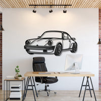 911 930 Perspective Metal Car Wall Art - MT0459
