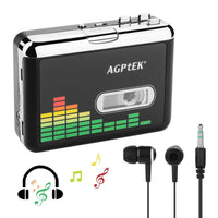 Portable Cassette Audio Music Player Tape-To-MP3 Converter Cassette Recorder