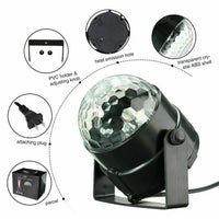 Portable Disco Party Light with LED & Sound Feature for Dance, DJ and Events