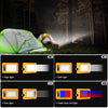 Portable Solar Lantern LED Flood Light - USB Rechargeable Camping Lamp