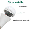 Portable Waterproof Rechargeable LED Light Bulb for Camping & Fishing