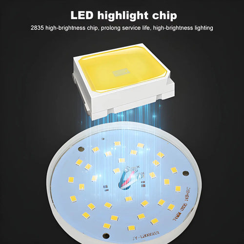 Portable Waterproof Rechargeable LED Light Bulb for Camping & Fishing