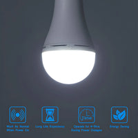 Portable Waterproof Rechargeable LED Light Bulb for Camping & Fishing