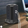 Power Strip Tower with 9 AC-Outlets and 4 USB Charging Ports Switch Control