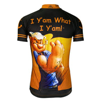 Popeye I Y'am What I Y'am Men's Cycling Jersey (S, M)