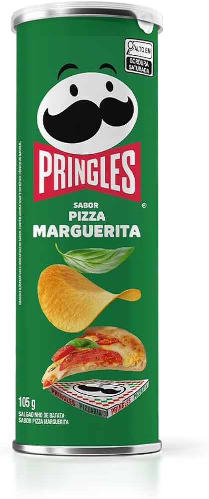 Pringles Pizza Marguerita (105g) Brazil (4ct)