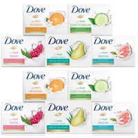 15-Pack Dove Bar Soap Variety Bundle
