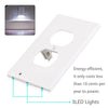 5-Pack Outlet Cover with Built-In LED Night Light - 2 Styles