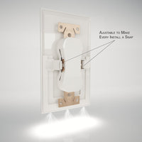 5-Pack Outlet Cover with Built-In LED Night Light - 2 Styles
