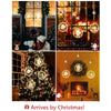3-Pack 3D Large Christmas LED Hanging Lights