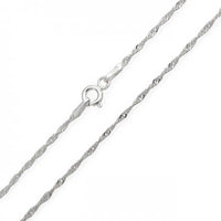 Italian Sterling Silver Necklace- 3 Styles