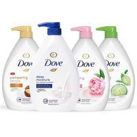 Dove Shower Gel Body Wash with Pump (4-Pack)