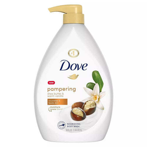 Dove Shower Gel Body Wash with Pump (4-Pack)