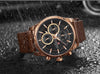 Men's Elegant Waterproof Watch With Fluorescent Hands And Numbers Luxury Unique Design Perfect Gift For Him