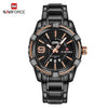 Men's  Luxury Stainless steal Waterproof Watch With Day And Date Display Unique Design Perfect Gift In Modern Metal Men  Wrist Watch Design