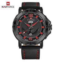 Men's Waterproof Watch With Anchor Detail and Fluorescent Hands Excellent Design Luxury Perfect Gift
