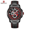 Sport Watches For Man Waterproof Watch Analog Quartz Leather Band Date Calendar  Unique Wristwatch  Perfect Gift