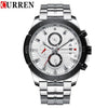 Men's Waterproof  Watch With Chronometers Day View And Fluorescent Hands Unique  Luxury Design  Perfect Gift