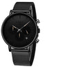 Men's Elegant Waterproof  Watch With Chronometers And Color Hands Unique Design Excellent Look