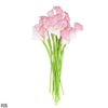 10Pcs High Quality Real Touch Calla Lily Artificial Flowers Bouquet For Wedding Bridal Home Kitchen Table Flower Decoration Home Decor