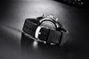 New Men Silver Blue Watch Business Analog Chronogragh Full Steel Luxury Casual Male Waterproof Sports Design Watches