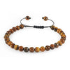 Black Lava Stone Crown Charm Tiger Eye Beads Bracelet For Men Women Braided Bracelets Handmade Adjustable Couple Distance Bracelets Lava Stone Beads Essential Oil Diffuser Adjustable Bracelet With King Queen Crown Charm