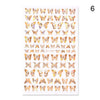 Blue Butterfly 3D Nail Stickers Flowers Leaves Self Adhesive Transfer Sliders Wraps Manicures Foils Decorations Decoration Tattoo Manicure Transfer Nail Decals Flowers Butterfly Designs Nails Supply Manicure Tips Design Nail Decoration