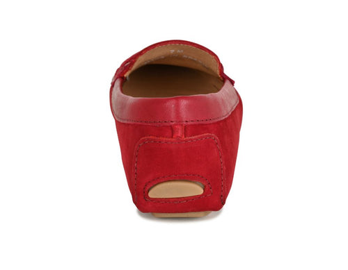 PIPER Leather Driving Loafer Bordeaux