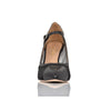 Rebecca Black Lux Nappa Black Mesh