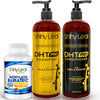 Bariatric Multivitamin Iron Free With DHT Pro Shampoo and Conditioner Hair Care Bundle