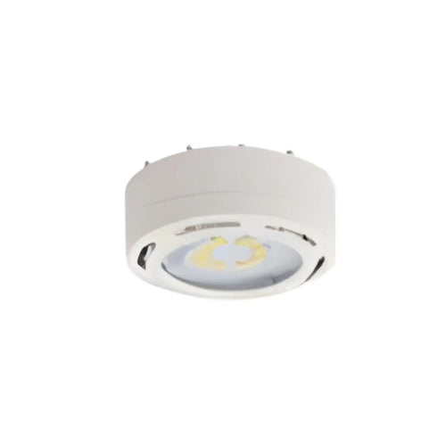 Puck LED Light 4W 120V, 3000K Dimmable, Surface or Recess Mount